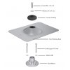 SM-RM-T Ubiquiti SUNMAX TILE ROOF ACCESSORY KIT SM-RM-T