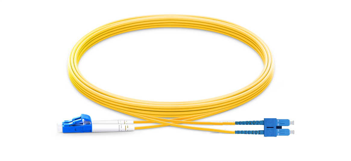 FBR-SM-LC-SC-35M LC-SC (SM) SINGLE MODE FIBER PATCH KABLO - 35 METRE