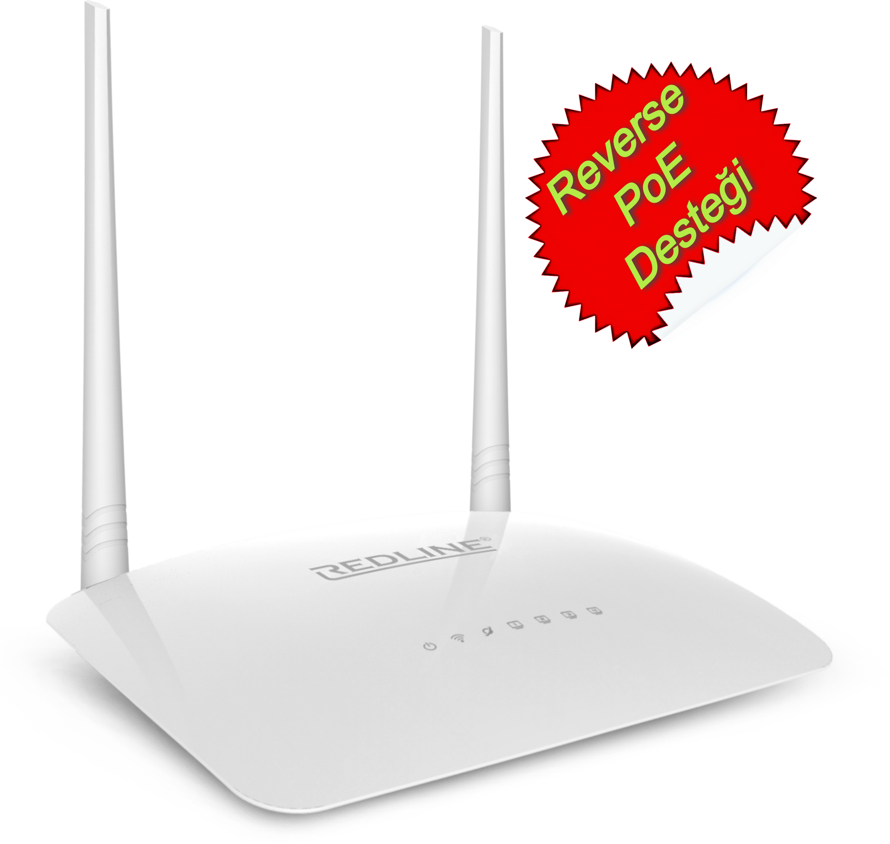 RL-WR1220P REDLINE RL-WR1220P PoE 24V WPS + WISP+WDS 300 Mbps Repeater+Access Point+Bridge Kablosuz Router