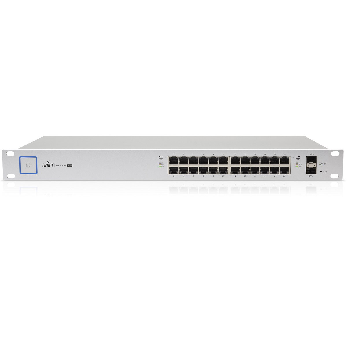 US-24-250W Unifi Switch POE+ Gigabit Swich 24 Port 250Watt 2xSFP - Yönetilebilir