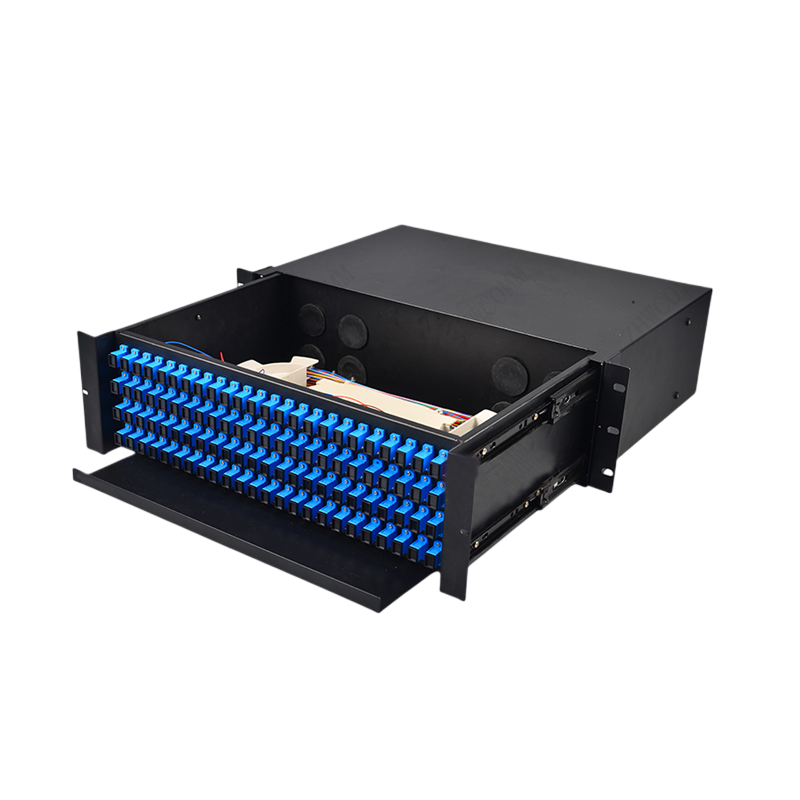 FBR-RACK-96-SC-UPC-FULL FIBER RACK TIPI 96 CORE SC UPC - 4 KASETLI ODF - HAZIR