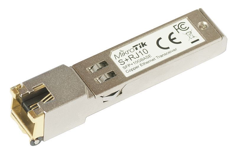 S-RJ10 Mikrotik RJ45 SFP 10/100/1000/10000M SFP Portu Bakıra Dönüştürme Modülü