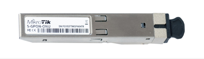 S-GPON-ONU Mikrotik S-GPON-ONU Tek Yonlu SFP, S-35LC20D + S-53LC20D ( TX/RX Modül )