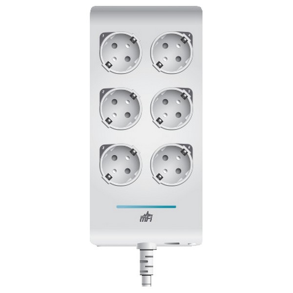 mPower-Pro Ubiquiti mFi 6-port EU Wifi/Eth - Yönetilebilir Priz