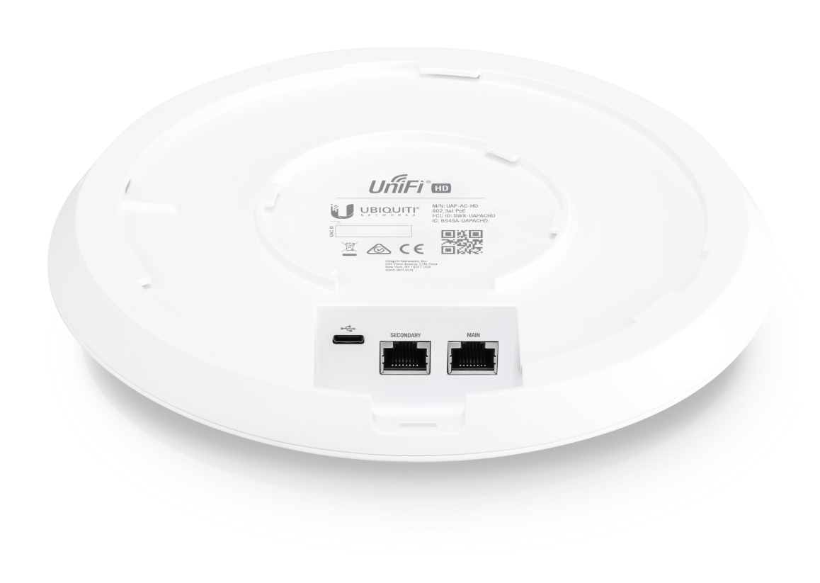 UAP-AC-HD-5 UBIQUITI UAP-AC-HD 802.11ac 2,4 GHz 5 GHz -5 PACK - POE SIZ