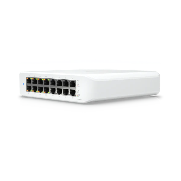 USW-LITE-16-POE Unifi Switch POE+ Gigabit Swich 8 Port PoE - 8 Port Gbit - 16 Port