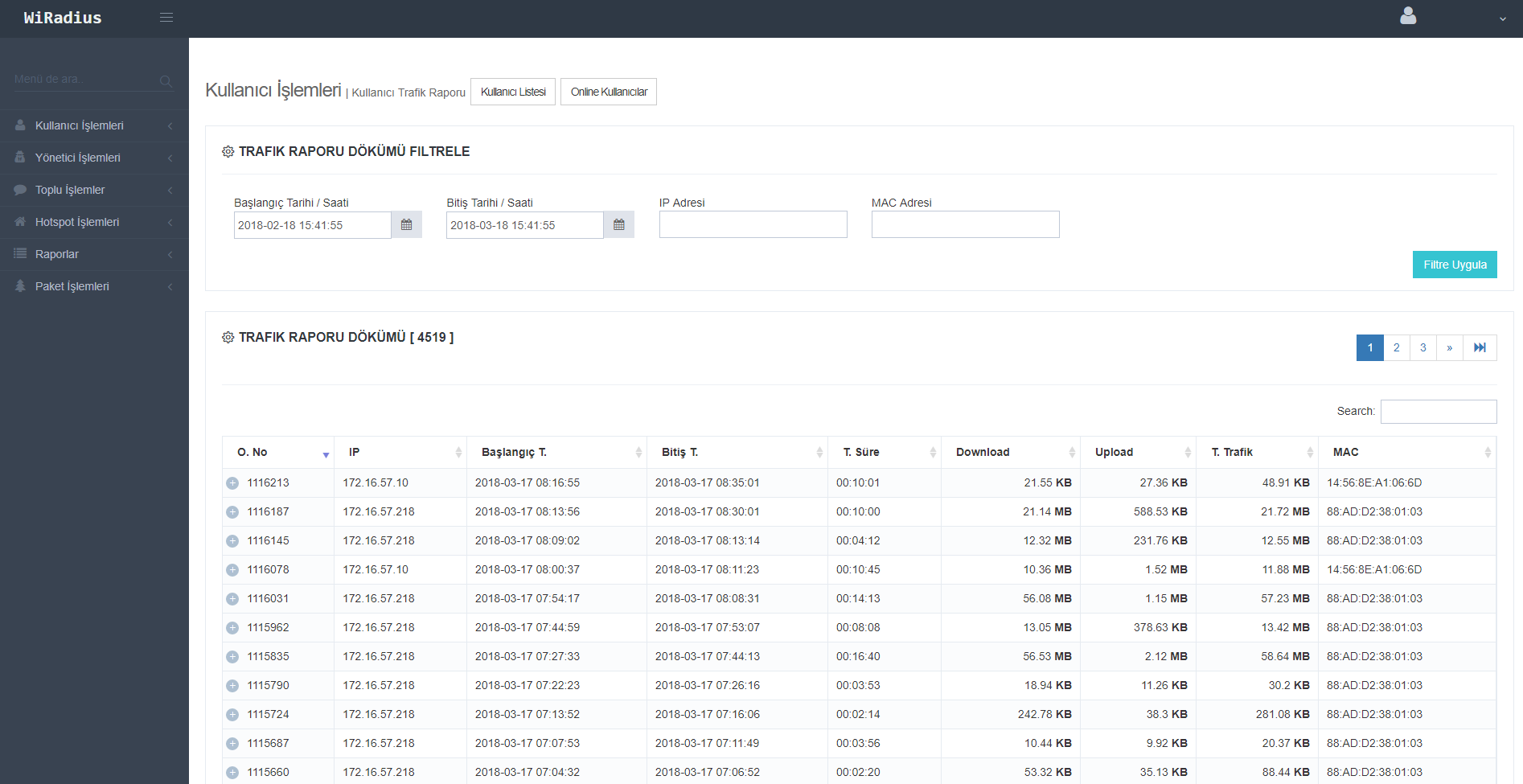 WIPOINT-100 100 ONLİNE KULLANICI HOTSPOT VE LOGIN YONETIM / YILLIK