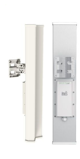 WIS-L2415S WisNetworks WIS-L2415S 2x2 Mimo 2.4 GHZ 120 derece dahili sektorlü antenli Baz Istasyonu