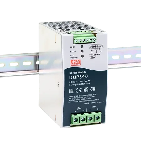 Mean Well MW-DC-UPS40 24V DC UPS Modülü